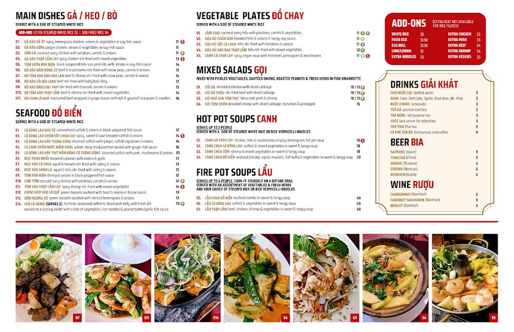 Little Saigon Restaurant Menu image 1